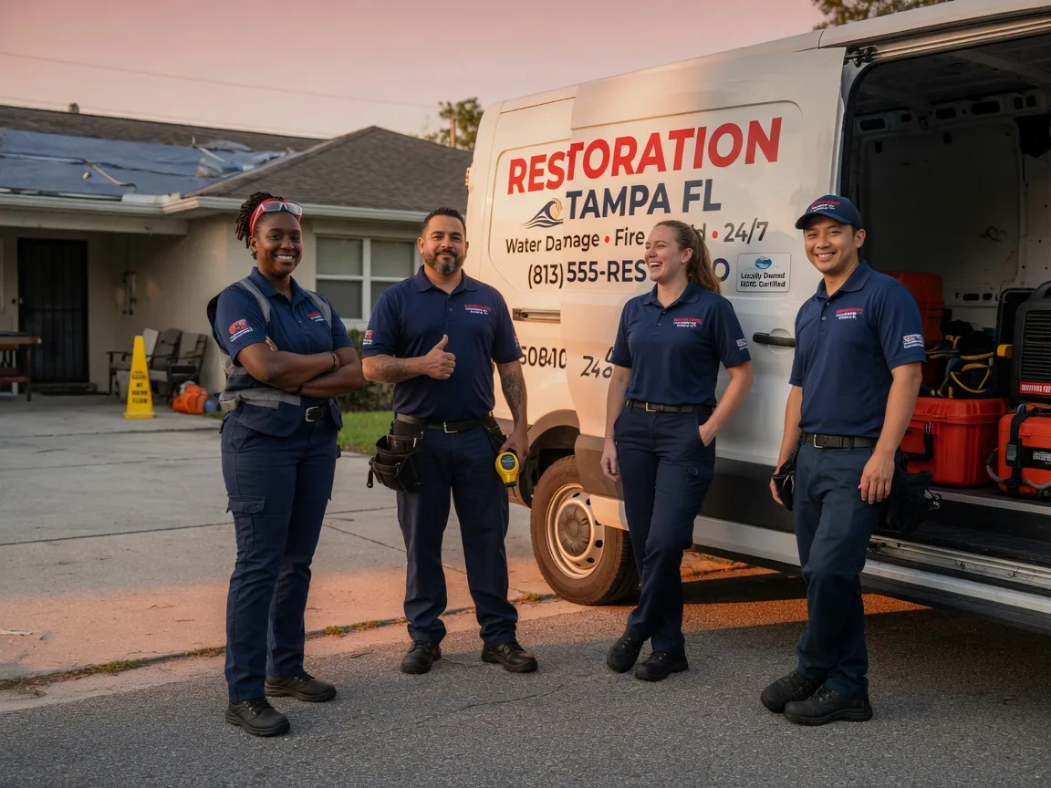 Water Damage Restoration company in De Witt, IA