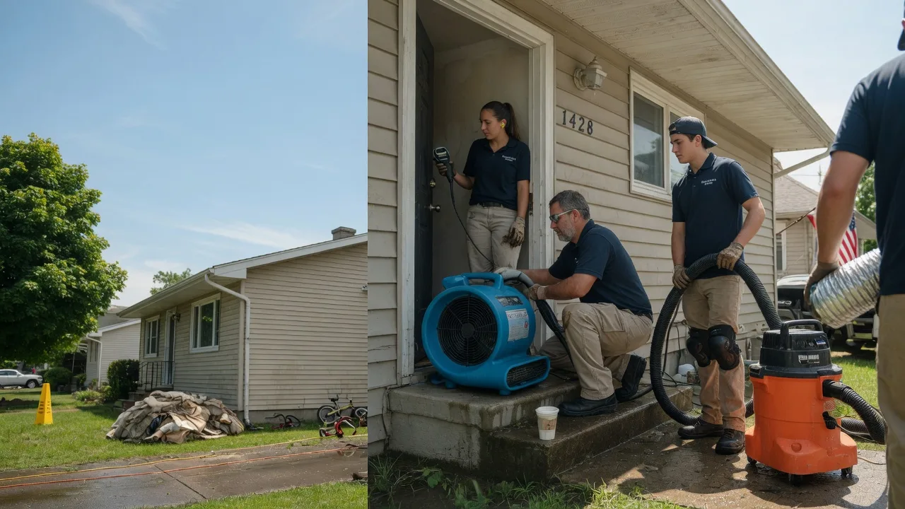Water Damage Restoration in De Witt, IA near me